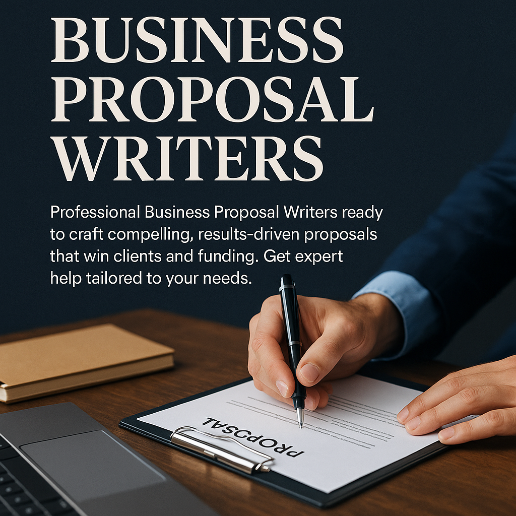 Business Proposal Writers 4 Business Proposal Writers